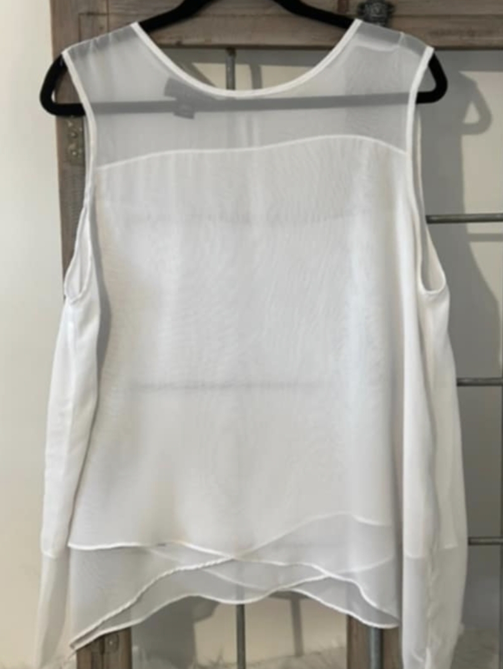 Women's Sleeveless Layered Top
